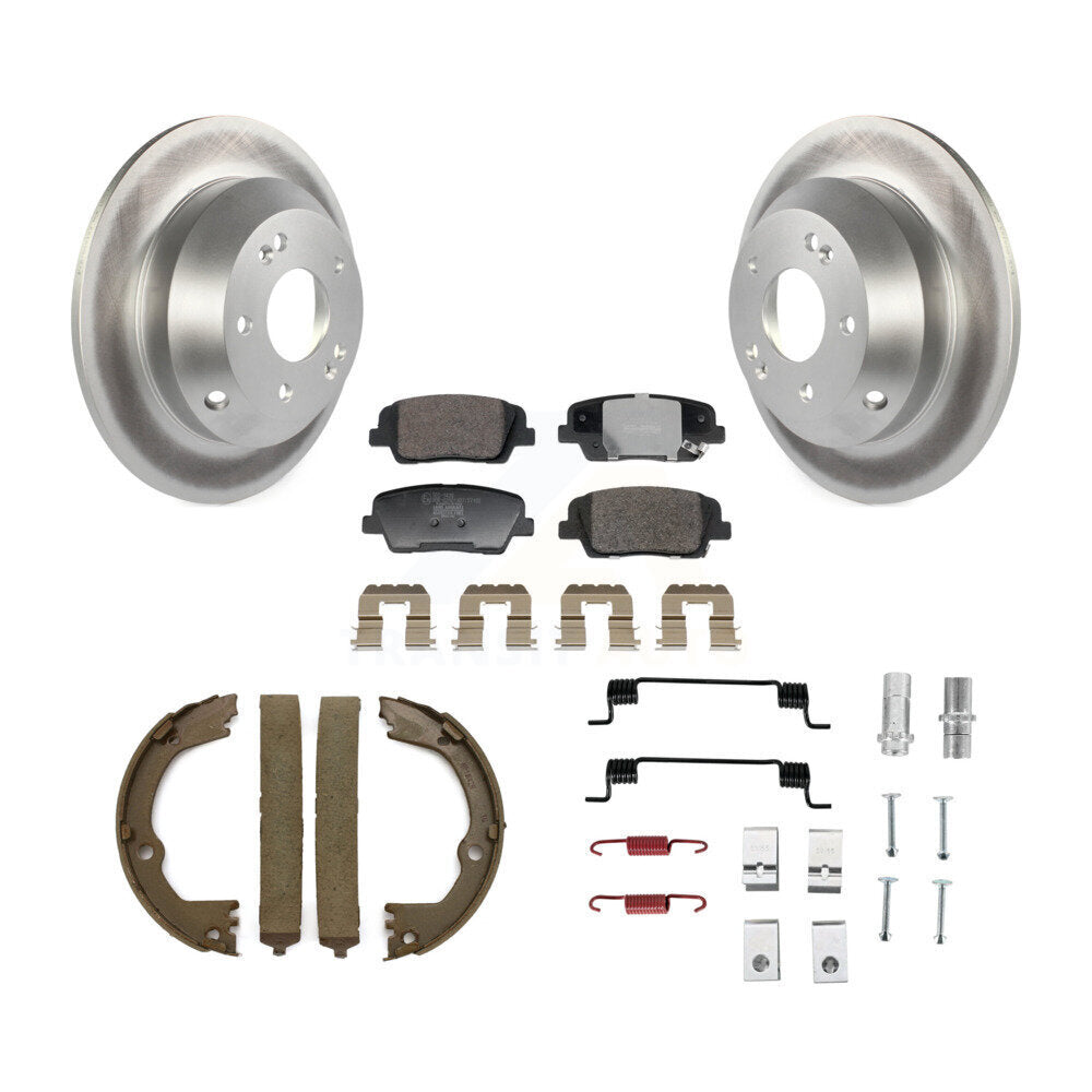 Transit Auto KGT-104035 Disc Brake Kit for 2013-2016 Hyundai Santa Fe XL, Kia Sorento and More - Rear