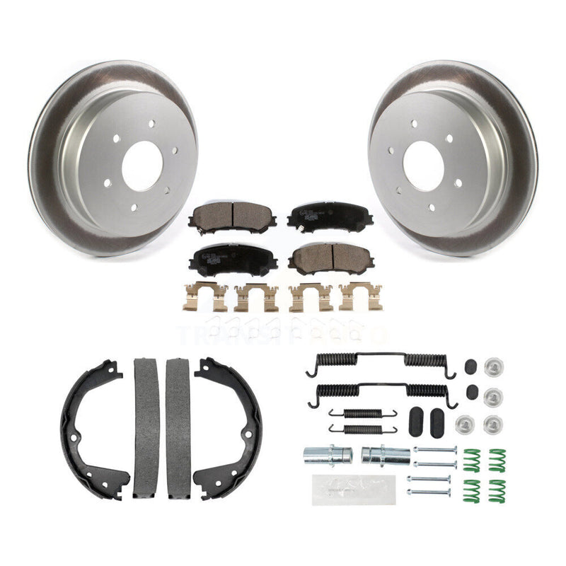 Transit Auto KGT-104038 Disc Brake Kit for 2017-2023 Nissan TITAN - Rear