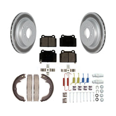 Transit Auto KGT-104039 Disc Brake Kit for 2008-2014 Mitsubishi Lancer - Rear