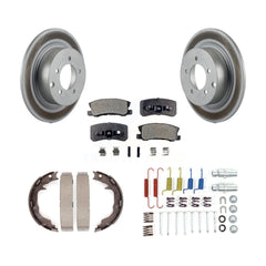Transit Auto KGT-104040 Disc Brake Kit for 2008-2014 Mitsubishi Lancer, Mitsubishi Outlander and More - Rear