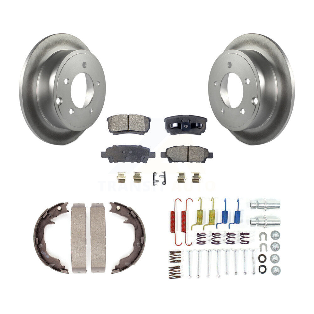 Transit Auto KGT-104042 Disc Brake Kit for 2008-2014 Mitsubishi Lancer - Rear