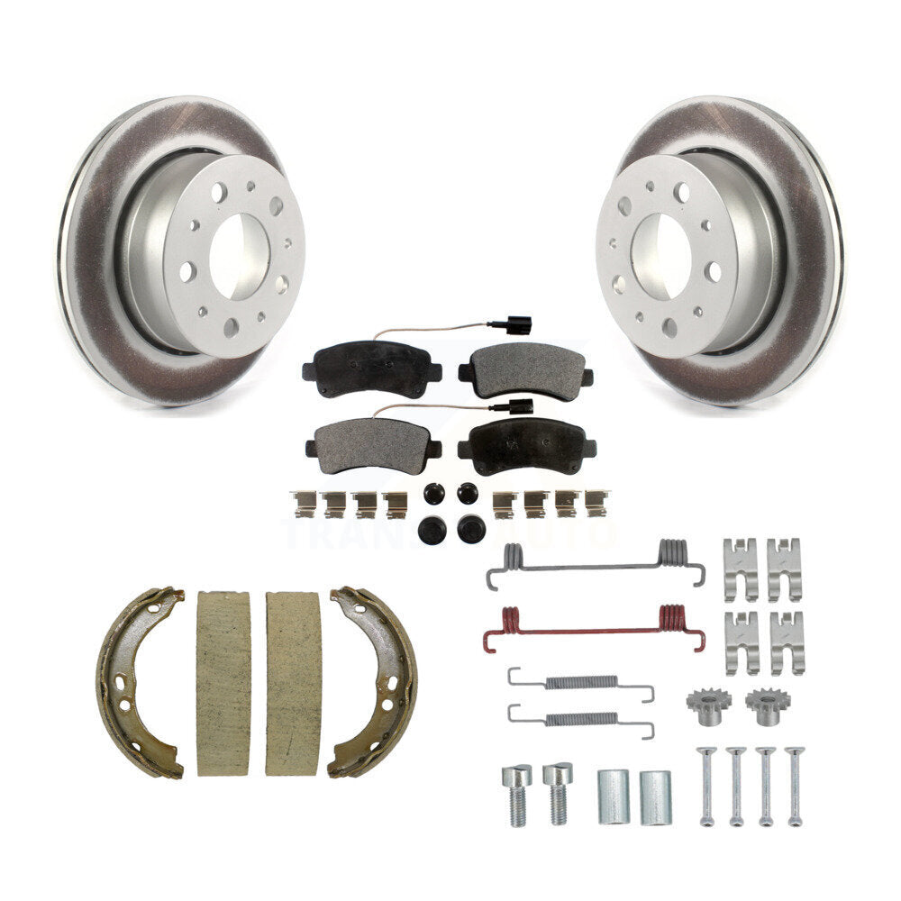 Transit Auto KGT-104045 Disc Brake Kit for 2014-2021 Ram ProMaster 1500, Ram ProMaster 2500, Ram ProMaster 3500 - Rear