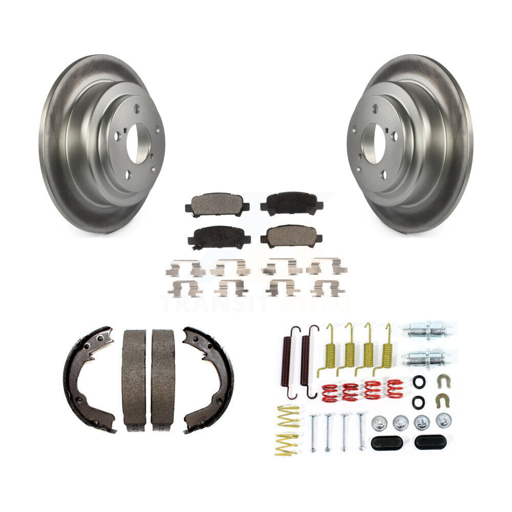 Transit Auto KGT-104051 Disc Brake Kit for 1998-2003 Subaru Impreza, Subaru Forester - Rear