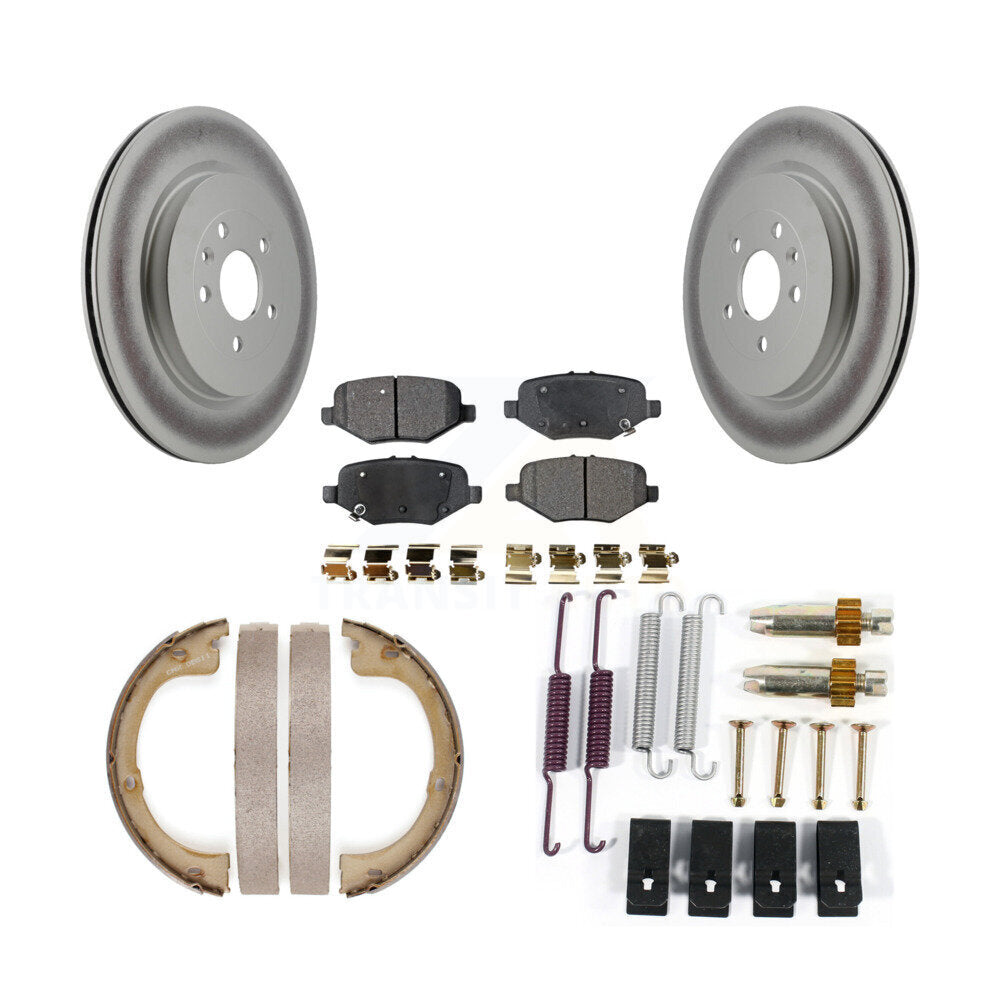 Transit Auto KGT-104054 Disc Brake Kit for 2013 Lincoln MKT - Rear