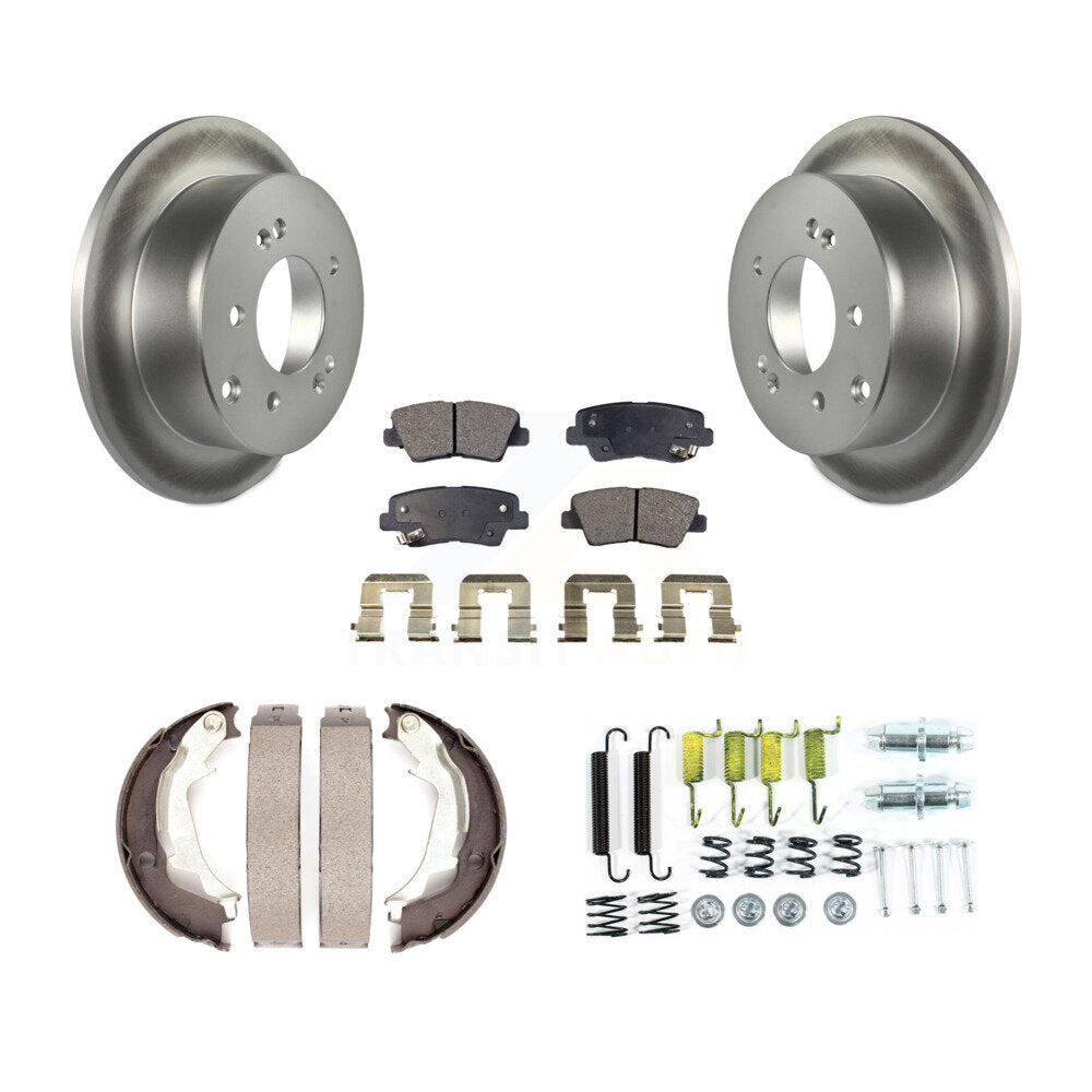 Transit Auto KGT-104058 Disc Brake Kit for 2010-2013 Kia Soul - Rear