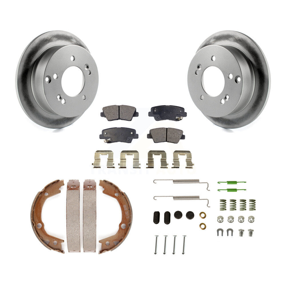 Transit Auto KGT-104063 Disc Brake Kit for 2008-2010 Hyundai Sonata - Rear