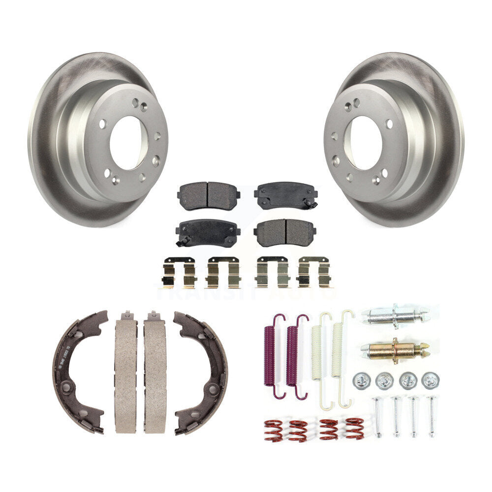 Transit Auto KGT-104067 Disc Brake Kit for 2009-2011 Hyundai Elantra - Rear
