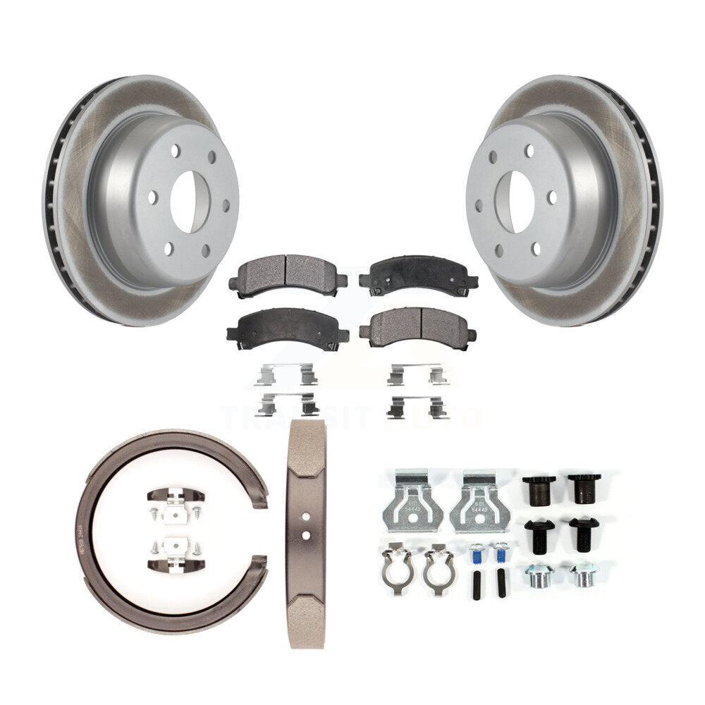 Transit Auto KGT-104073 Disc Brake Kit for 2006 GMC Yukon XL 1500 - Rear