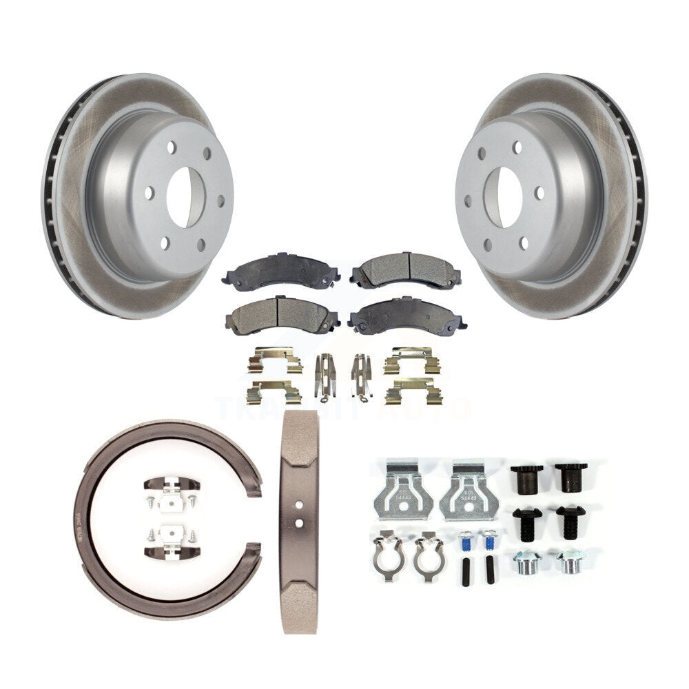 Transit Auto KGT-104074 Disc Brake Kit for 2006 GMC Yukon XL 1500 - Rear