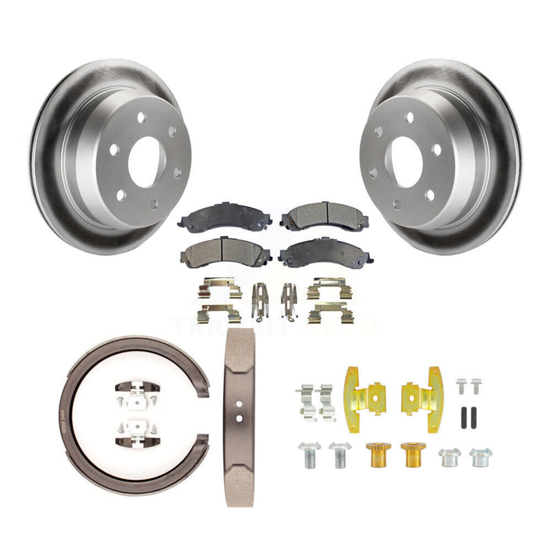 Transit Auto KGT-104076 Disc Brake Kit for 2002 Chevrolet Suburban 1500 - Rear