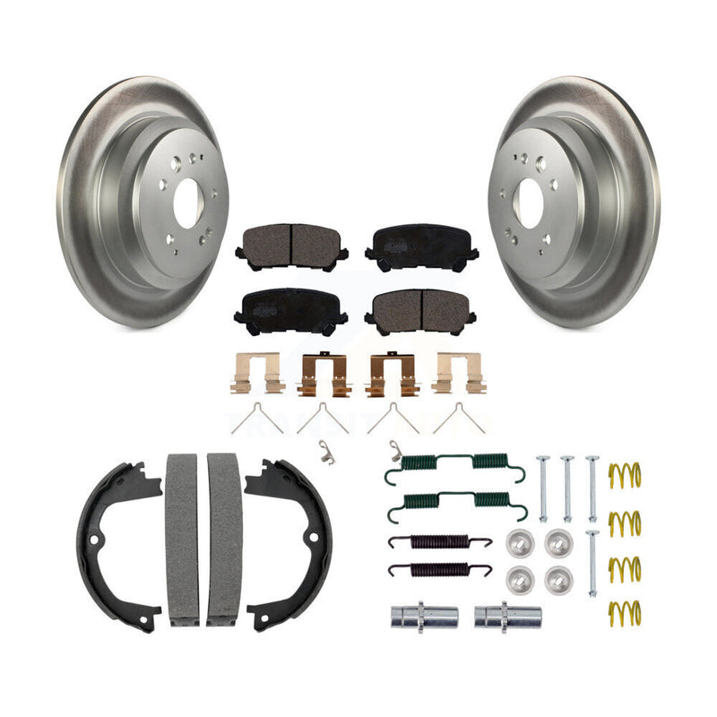 Transit Auto KGT-104079 Disc Brake Kit for 2014-2016 Acura MDX - Rear