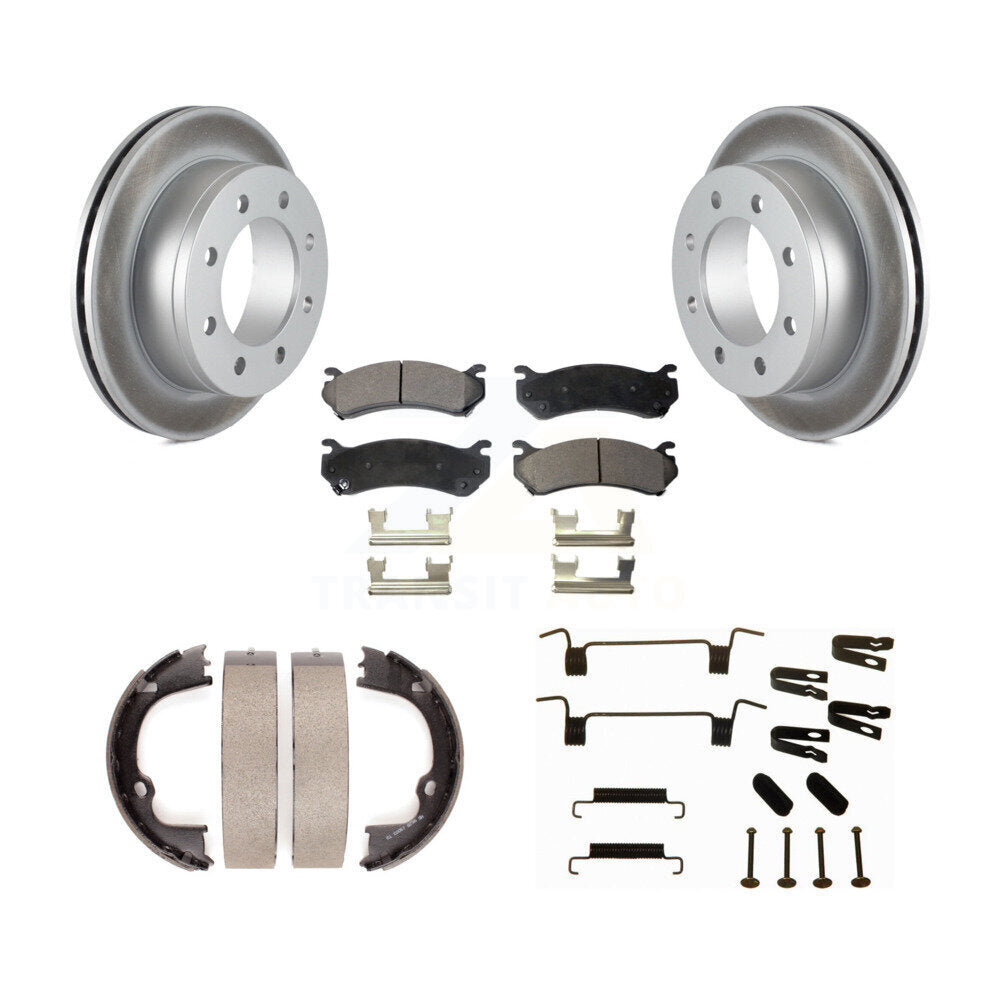 Transit Auto KGT-104081 Disc Brake Kit for 2010-2013 Chevrolet Silverado 2500 HD, Chevrolet Suburban 2500 and More - Rear