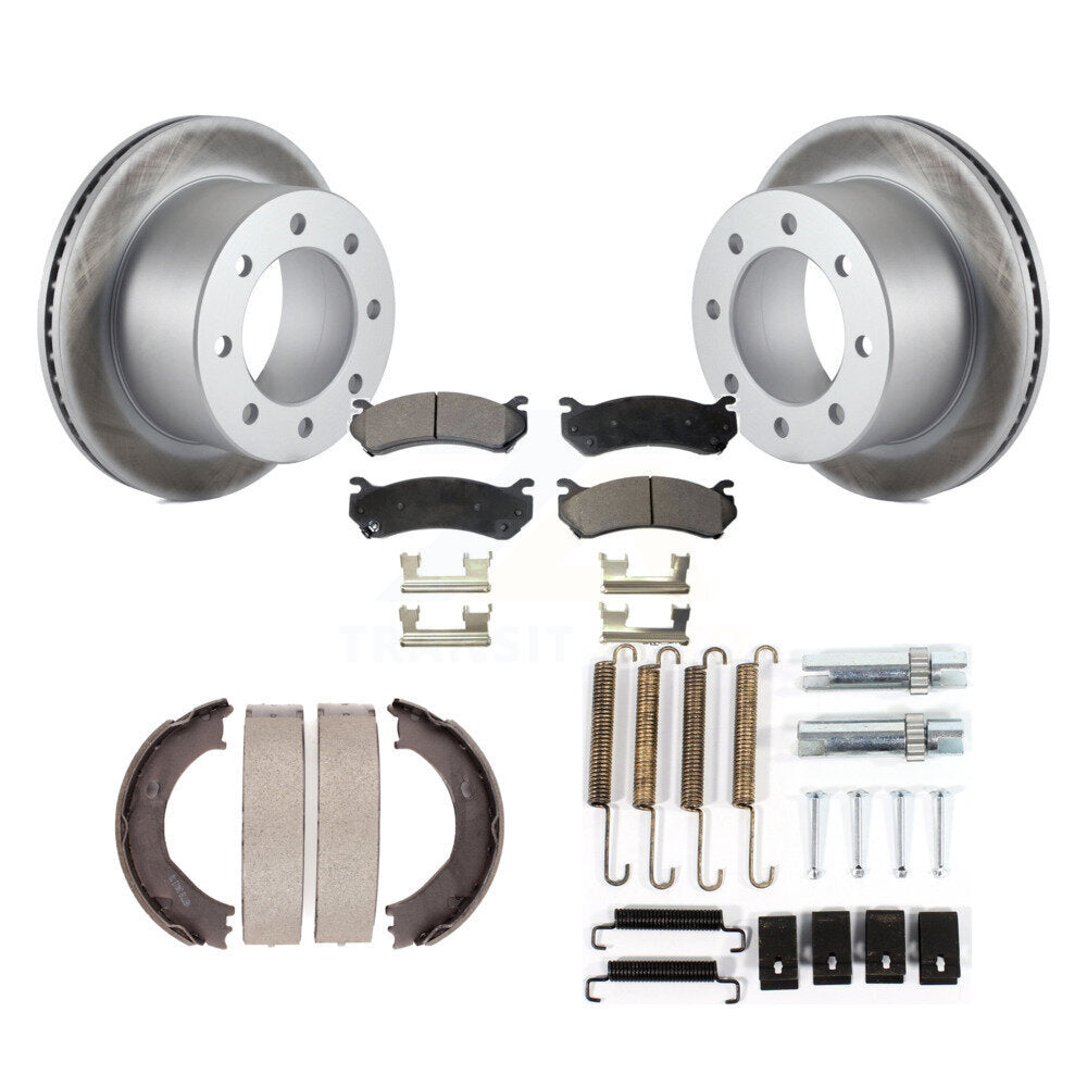 Transit Auto KGT-104083 Disc Brake Kit for 2007 GMC Sierra 3500 Classic - Rear