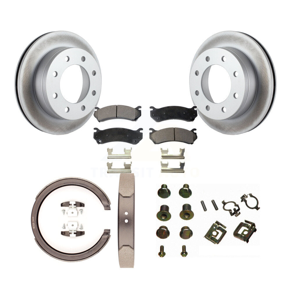 Transit Auto KGT-104090 Disc Brake Kit for 2003-2006 Chevrolet Silverado 1500 HD, GMC Sierra 1500 HD, GMC Sierra 2500 - Rear