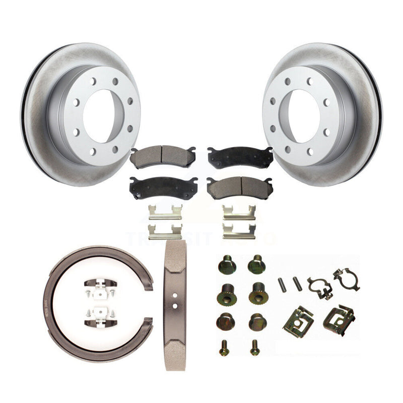 Transit Auto KGT-104090 Disc Brake Kit for 2003-2006 Chevrolet Silverado 1500 HD, GMC Sierra 1500 HD, GMC Sierra 2500 - Rear