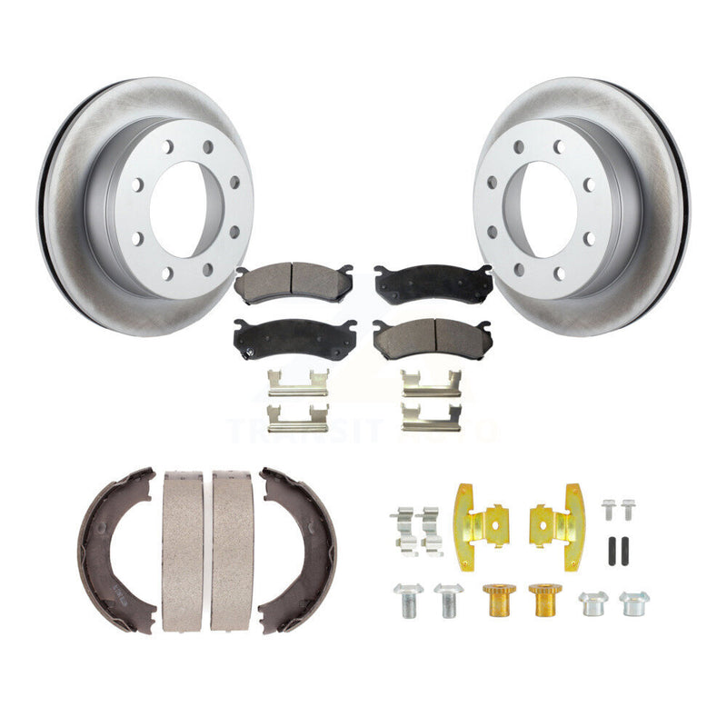 Transit Auto KGT-104092 Disc Brake Kit for 2001-2005 Chevrolet Suburban 2500, GMC Yukon XL 2500 and More - Rear
