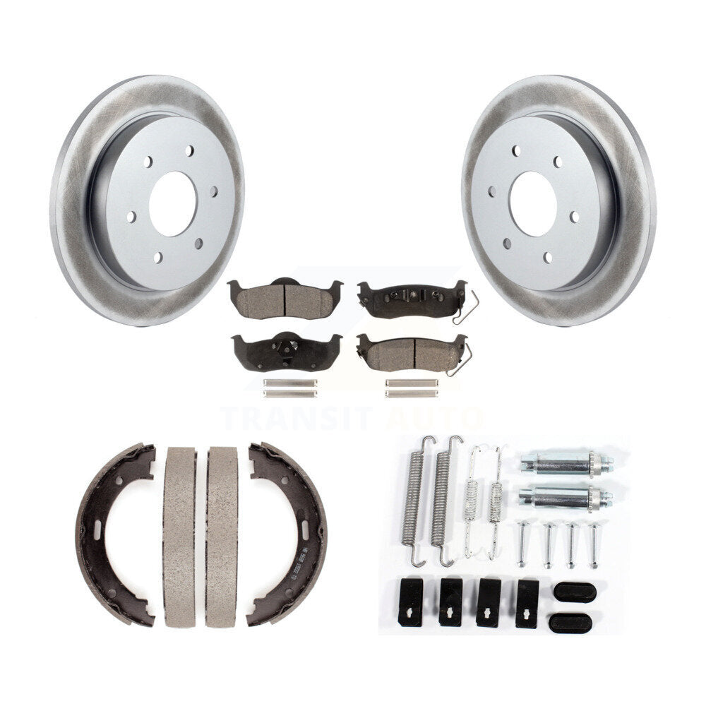 Transit Auto KGT-104097 Disc Brake Kit for 2004-2014 Nissan Armada, INFINITI QX56, Nissan TITAN - Rear