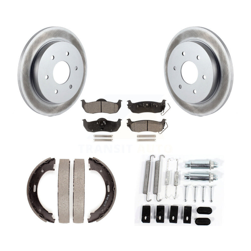Transit Auto KGT-104097 Disc Brake Kit for 2004-2014 Nissan Armada, INFINITI QX56, Nissan TITAN - Rear