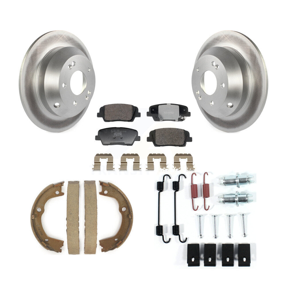 Transit Auto KGT-104100 Disc Brake Kit for 2010-2013 Kia Sorento, Hyundai Santa Fe - Rear