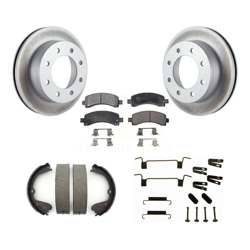 Transit Auto KGT-104107 Disc Brake Kit for 2012 GMC Savana 3500 - Rear