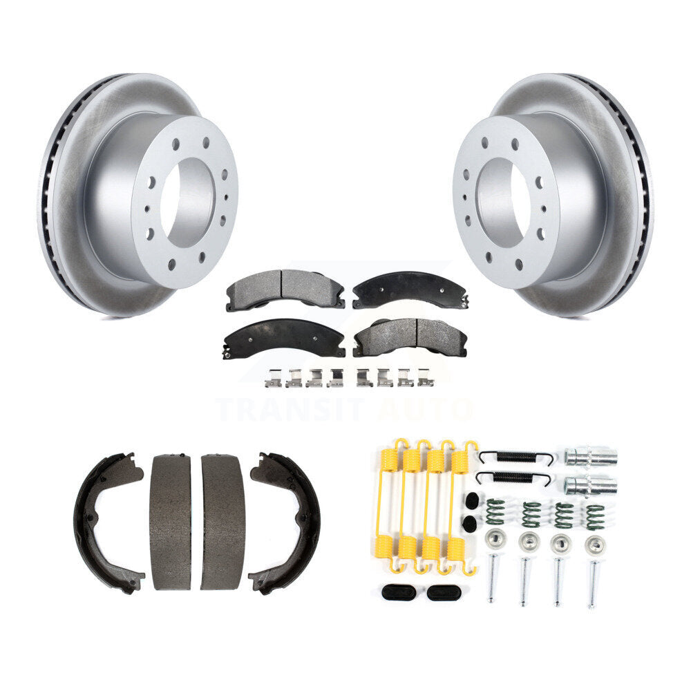 Transit Auto KGT-104109 Disc Brake Kit for 2011-2019 GMC Sierra 2500 HD, Chevrolet Suburban 3500 HD, Chevrolet Silverado 2500 HD - Rear