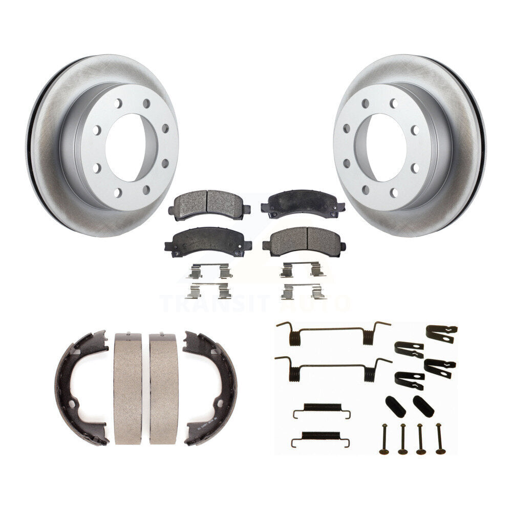 Transit Auto KGT-104111 Disc Brake Kit for 2009-2014 Chevrolet Express 3500, Chevrolet Express 2500, GMC Savana 2500 - Rear