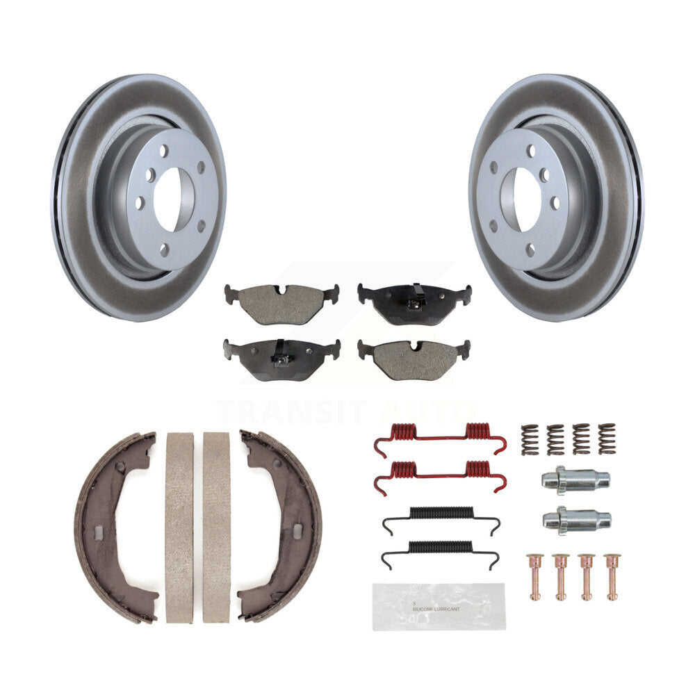 Transit Auto KGT-104112 Disc Brake Kit for 2000-2006 BMW 325Ci, BMW 325i, BMW 328i - Rear