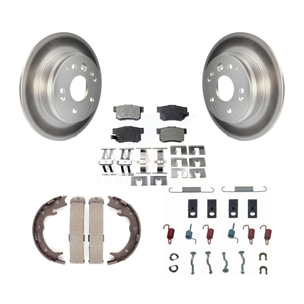 Transit Auto KGT-104116 Disc Brake Kit for 1999-2011 Honda Element, Acura TL - Rear