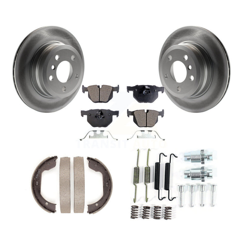 Transit Auto KGT-104121 Disc Brake Kit for 2007-2019 BMW X5, BMW X6 - Rear
