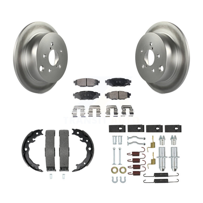 Transit Auto KGT-104131 Disc Brake Kit for 2012-2022 Subaru Crosstrek, Subaru Impreza and More - Rear