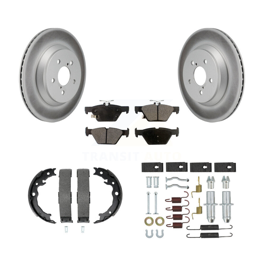 Transit Auto KGT-104132 Disc Brake Kit for 2021 Subaru Crosstrek - Rear