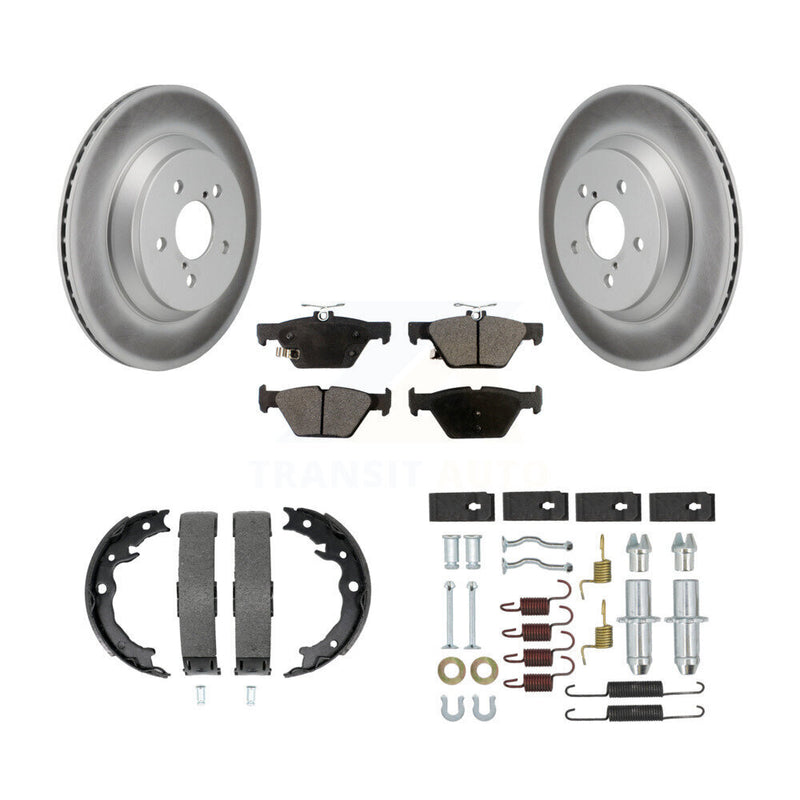 Transit Auto KGT-104132 Disc Brake Kit for 2021 Subaru Crosstrek - Rear