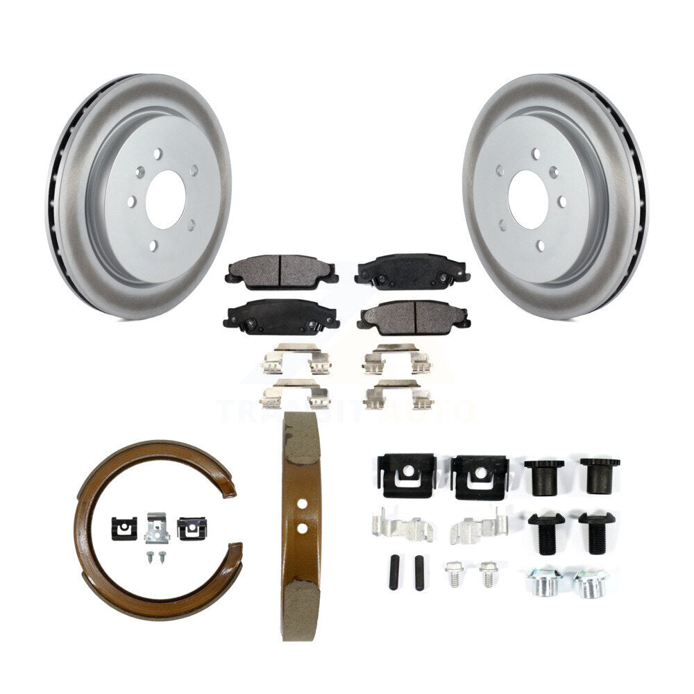 Transit Auto KGT-104133 Disc Brake Kit for 2003-2011 Cadillac STS, Cadillac CTS - Rear