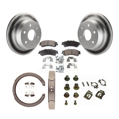 Transit Auto KGT-104135 Disc Brake Kit for 2005-2007 Chevrolet Silverado 1500 Classic, GMC Sierra 1500 Classic and More - Rear