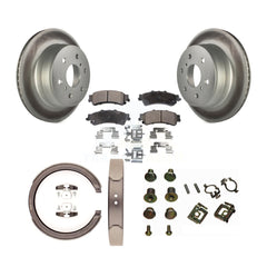 Transit Auto KGT-104136 Disc Brake Kit for 2007 GMC Sierra 1500 Classic - Rear