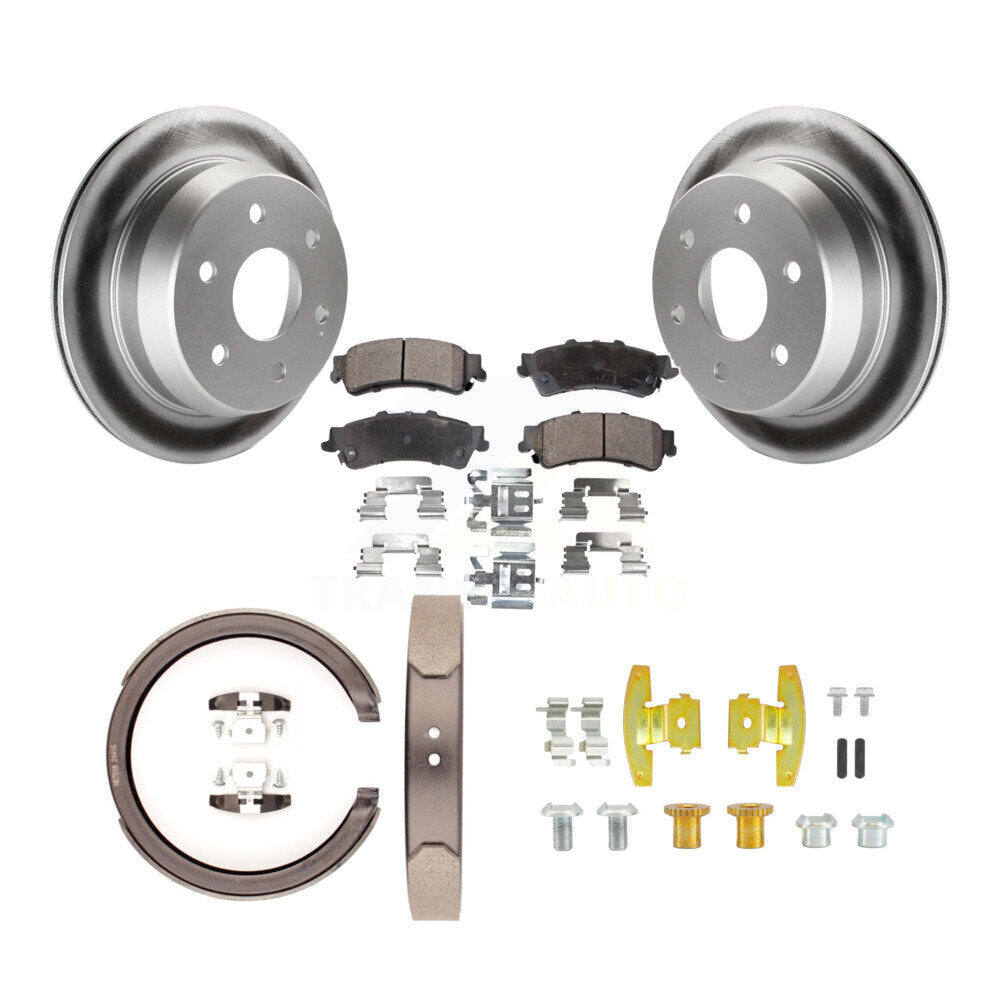 Transit Auto KGT-104137 Disc Brake Kit for 1999-2005 Chevrolet Silverado 1500, GMC Sierra 1500 and More - Rear