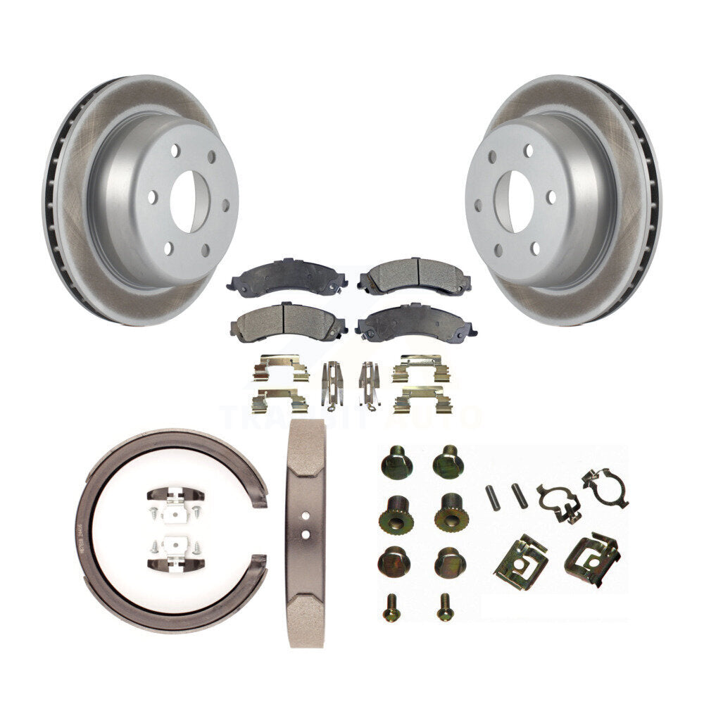 Transit Auto KGT-104138 Disc Brake Kit for 2004-2006 Chevrolet Silverado 1500, GMC Sierra 1500 - Rear