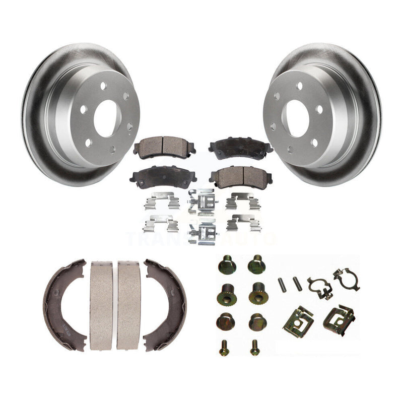 Transit Auto KGT-104140 Disc Brake Kit for 2006 Chevrolet Silverado 1500, GMC Sierra 1500 - Rear