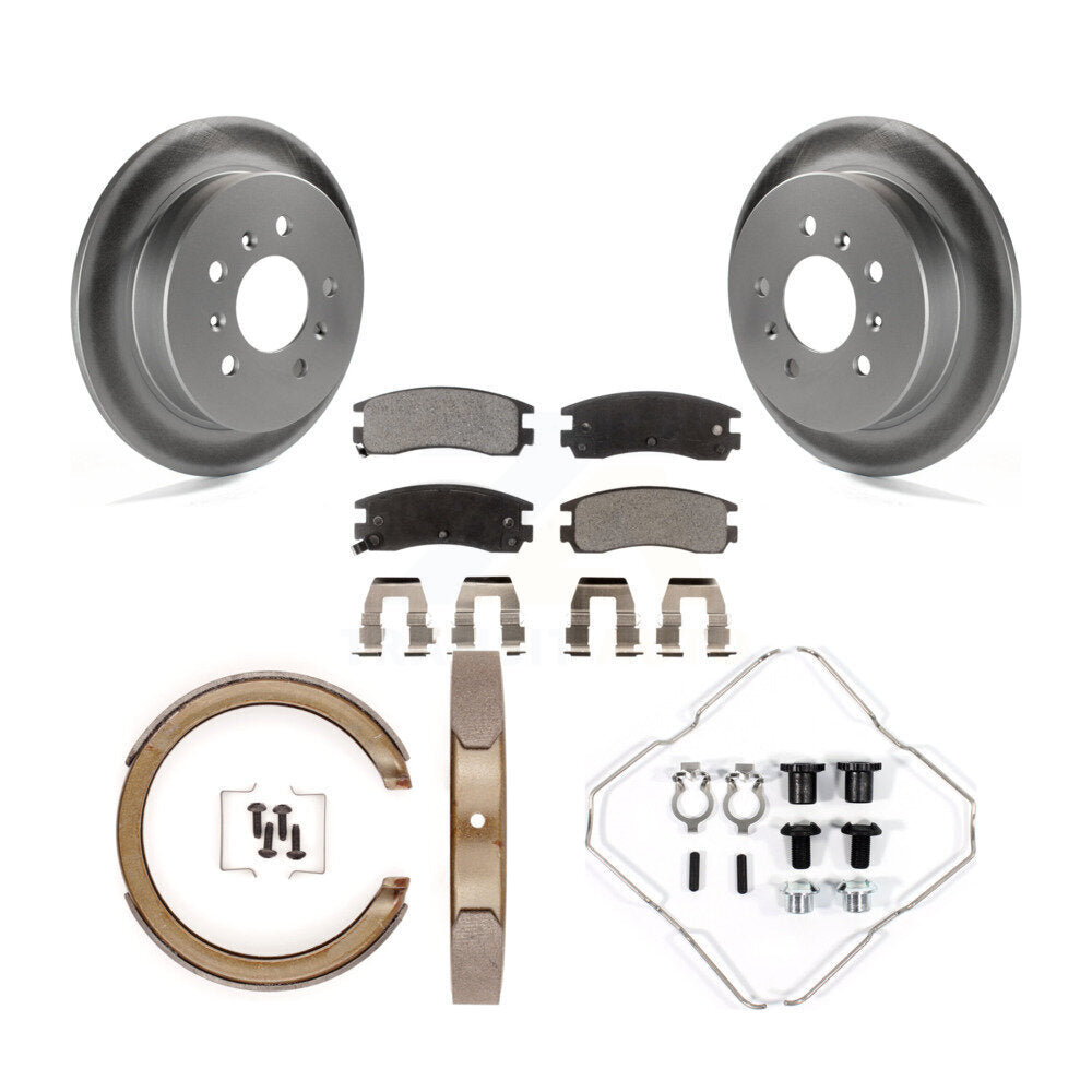 Transit Auto KGT-104147 Disc Brake Kit for 1997-2010 Chevrolet Impala, Buick Century and More - Rear