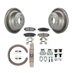 Transit Auto KGT-104164 Disc Brake Kit for 2007-2014 Chevrolet Silverado 1500, GMC Sierra 1500 and More - Rear
