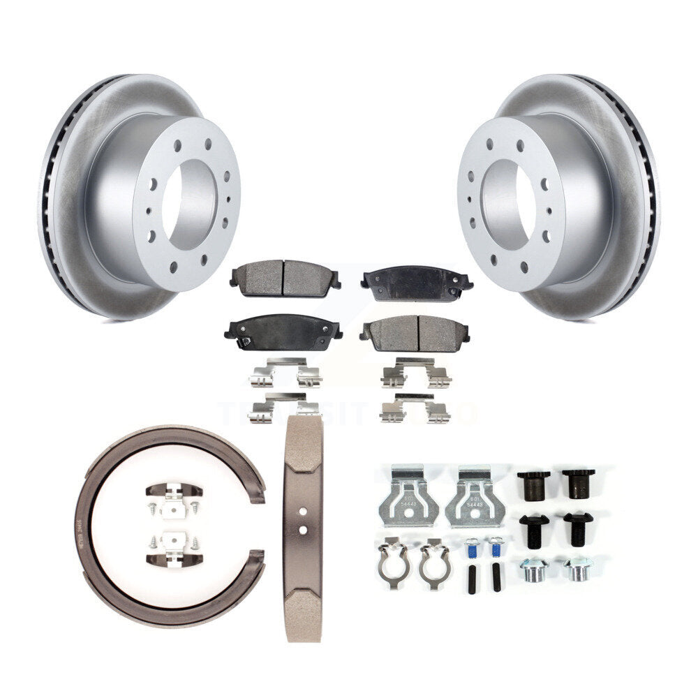 Transit Auto KGT-104167 Disc Brake Kit for 2011 Chevrolet Silverado 1500 - Rear