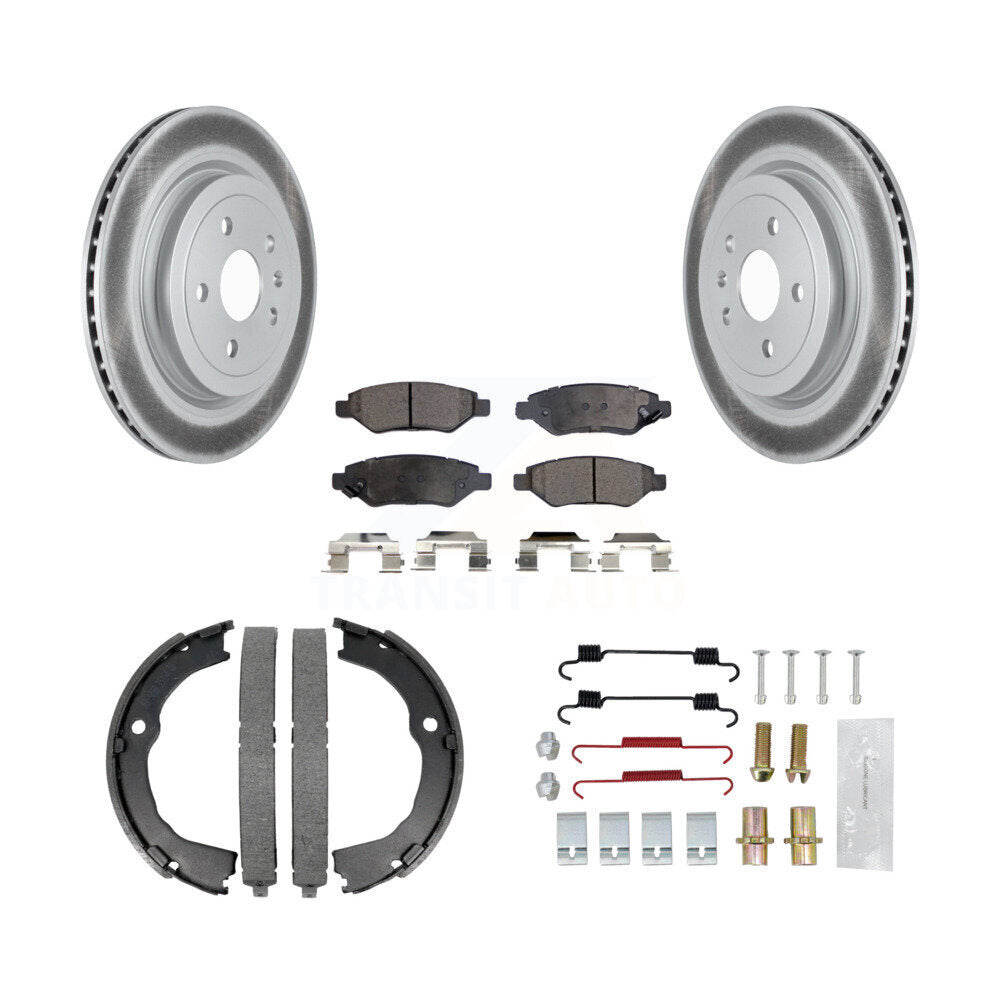 Transit Auto KGT-104169 Disc Brake Kit for 2008-2013 Cadillac CTS - Rear