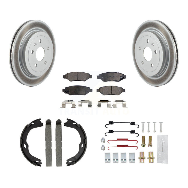 Transit Auto KGT-104170 Disc Brake Kit for 2014 Cadillac CTS - Rear