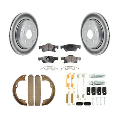 Transit Auto KGT-104173 Disc Brake Kit for 2011-2022 Jeep Grand Cherokee WK, Dodge Durango, Jeep Grand Cherokee - Rear