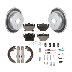 Transit Auto KGT-104184 Disc Brake Kit for 2000-2006 Pontiac Vibe, Toyota Corolla and More - Rear