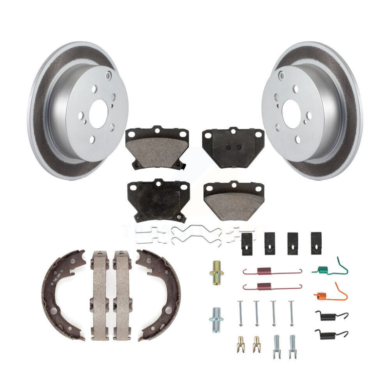 Transit Auto KGT-104184 Disc Brake Kit for 2000-2006 Pontiac Vibe, Toyota Corolla and More - Rear