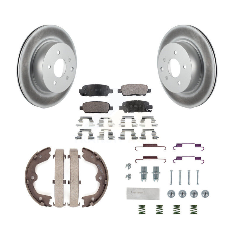 Transit Auto KGT-104189 Disc Brake Kit for 2005-2022 Nissan Maxima, INFINITI QX50 and More - Rear