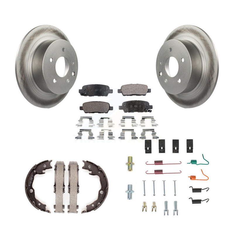 Transit Auto KGT-104192 Disc Brake Kit for 2007-2019 Nissan Juke, Nissan Sentra - Rear