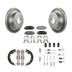 Transit Auto KGT-104193 Disc Brake Kit for 2008-2022 Nissan LEAF, Nissan Juke and More - Rear