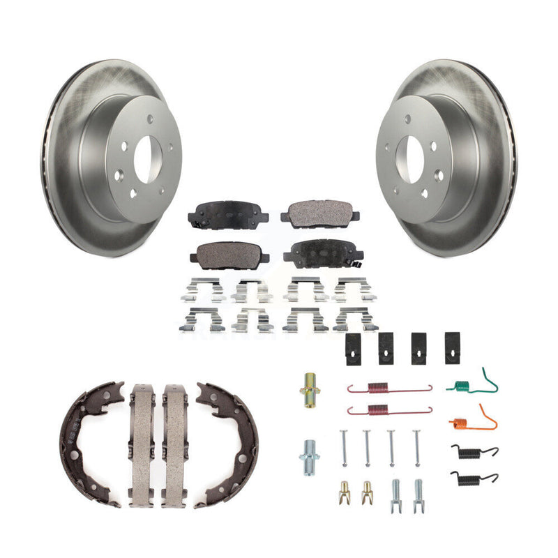 Transit Auto KGT-104193 Disc Brake Kit for 2008-2022 Nissan LEAF, Nissan Juke and More - Rear